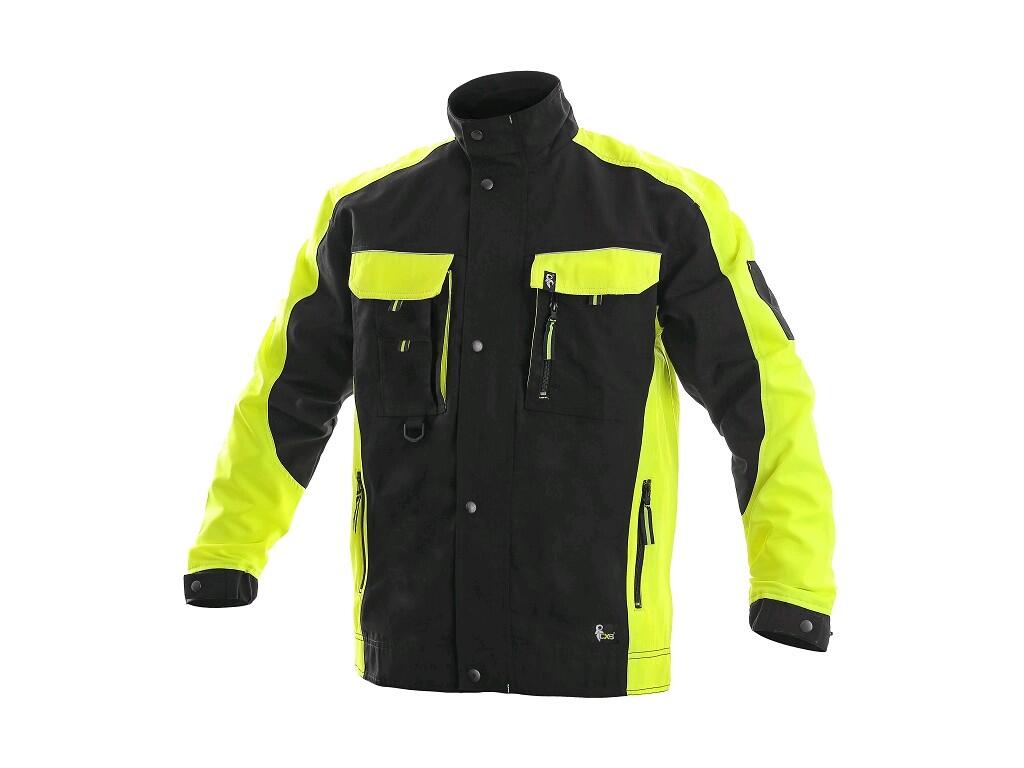 Blúza CXS SIRIUS BRIGHTON, 170-176cm, čierno-žltá